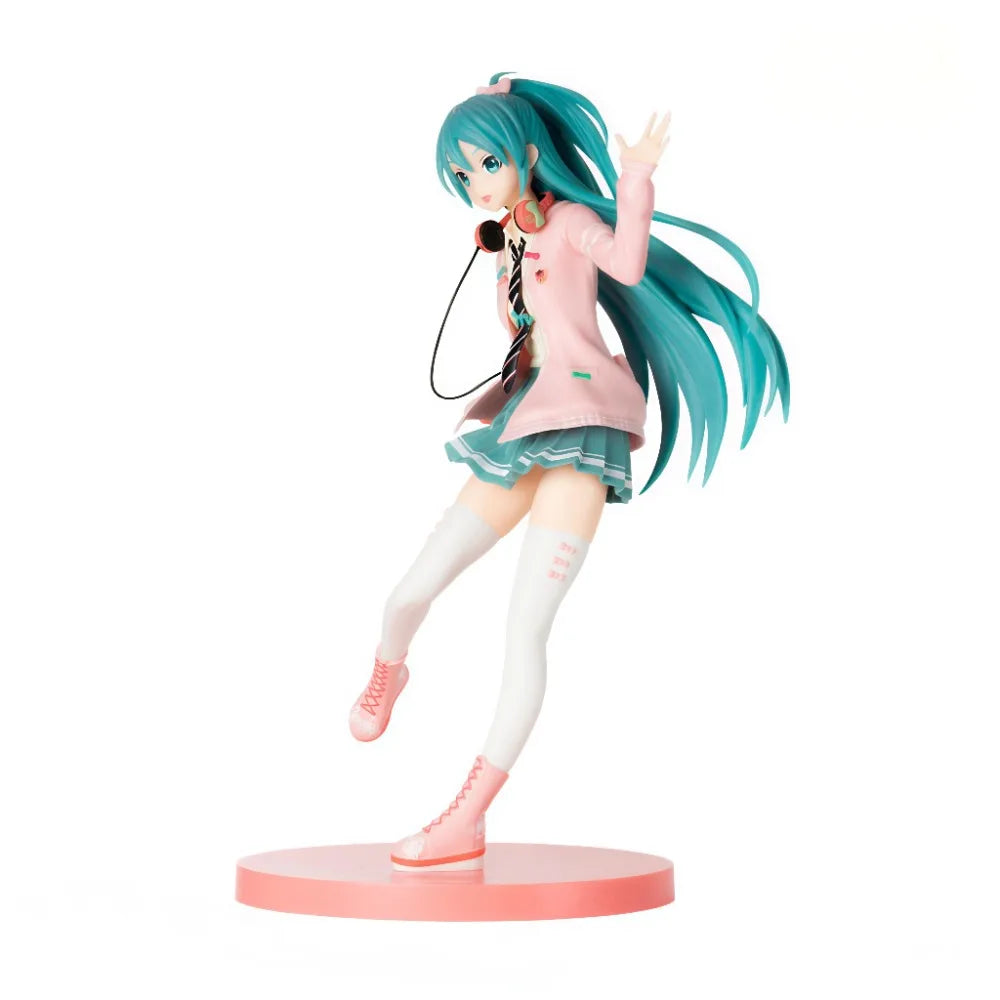В наличност Оригинална SEGA SPM Vocaloid Hatsune Miku project diva PVC екшън фигурка Аниме фигурки Модел играчки Коледни подаръци