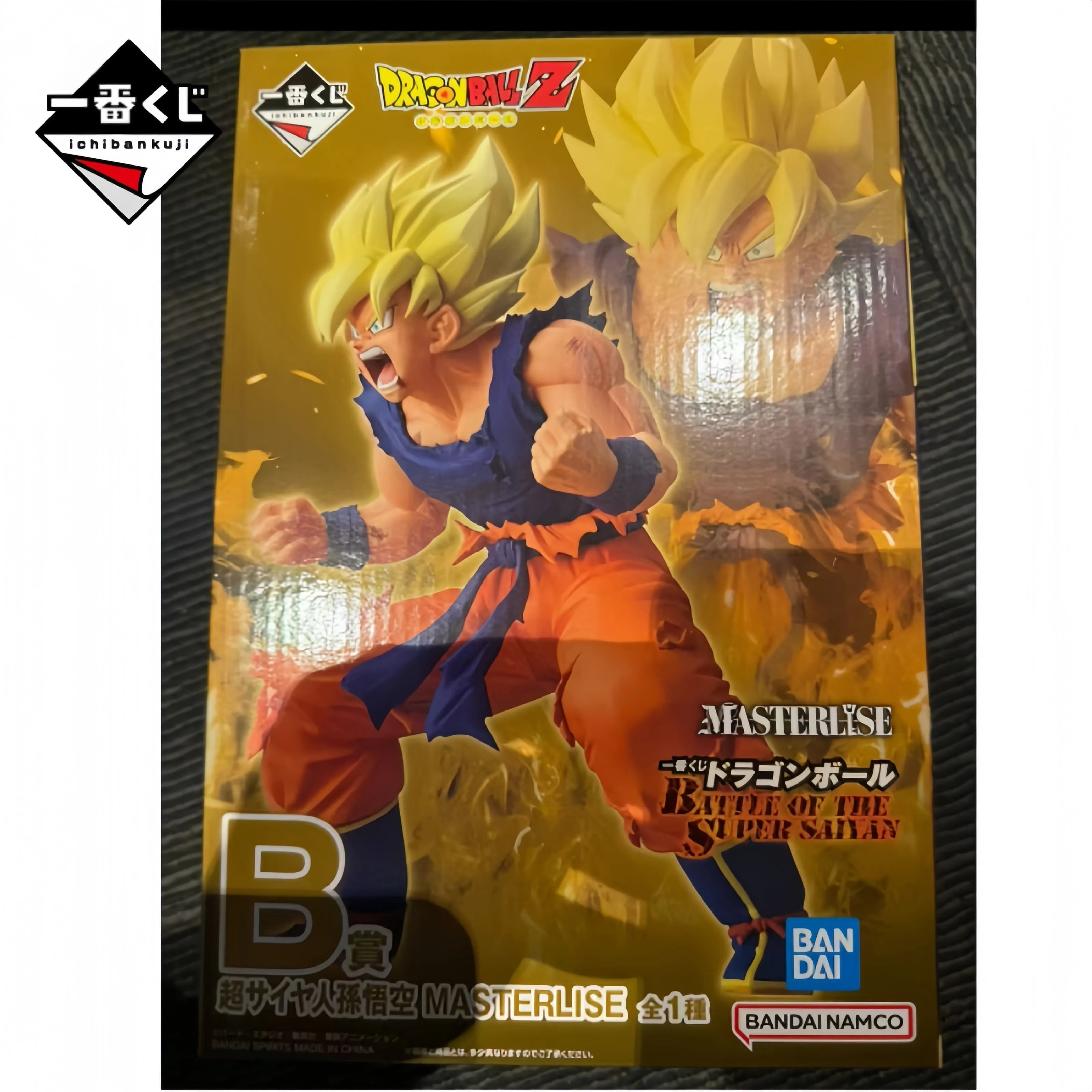 Japan Bandai  Anime Original Model Ichiban Kuji Dragon Ball Z - Battle of the Super Saiyan Collectible Figure Series In Stock