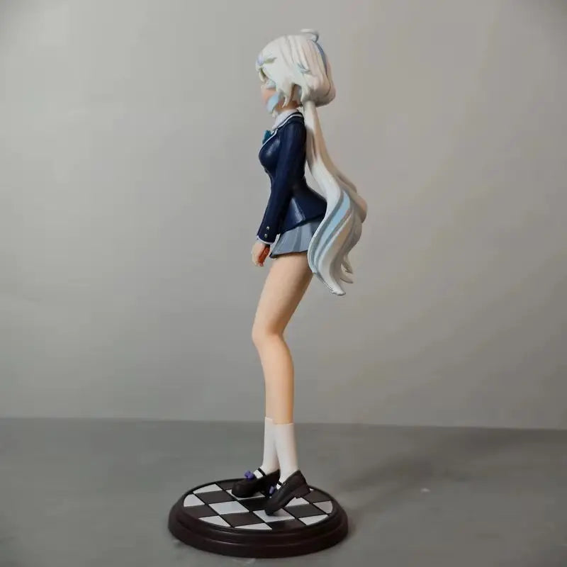In-Stock 26cm Furina Genshin Impact PVC Anime Statue Figure Desktop PC Case Cabinet Display Ornament Birthday Holiday Gift