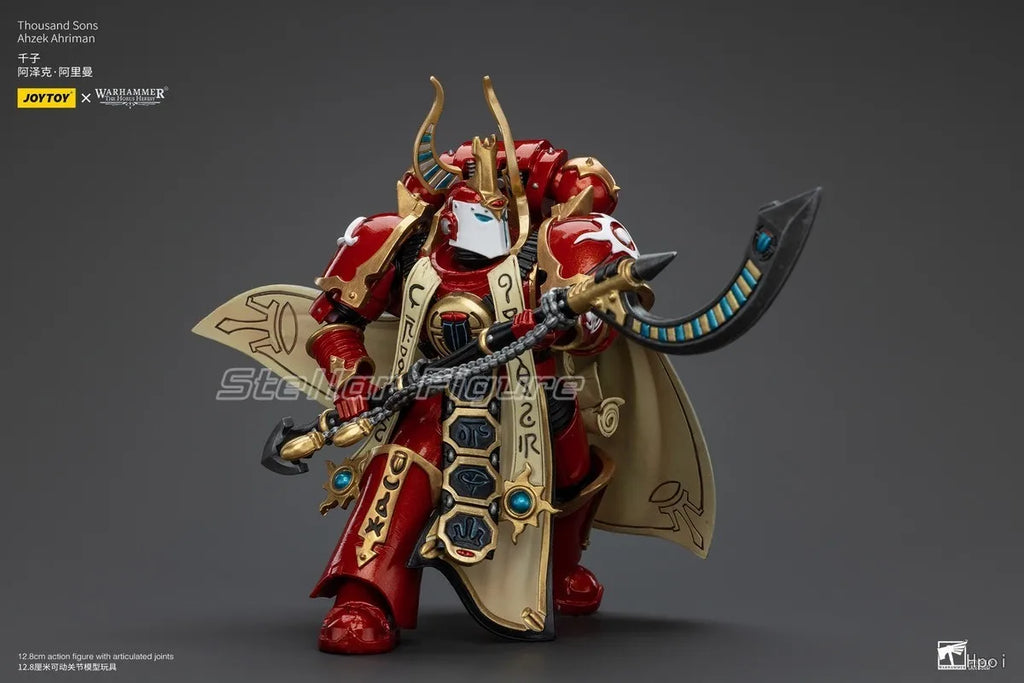【SF】JOYTOY 1/18 Action Figure Thousand Sons Ahzek Ahriman Model Toys Gifts Collection Ornaments