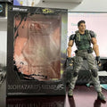 Play Arts Kai PA Chris Redfield Action Figure Biohazard 5 Character Articulated Model Toys Joint Movable Doll Birthday Gift