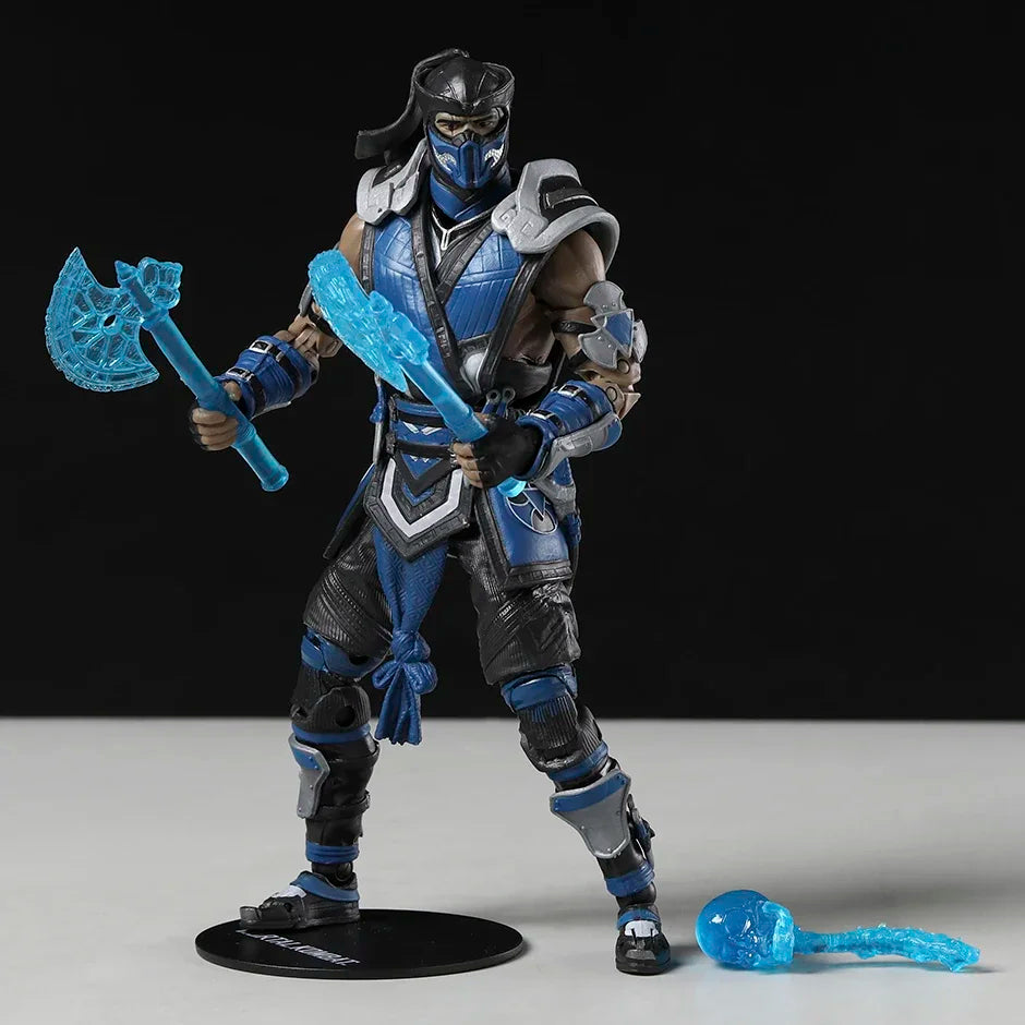 Sub-Zero Scorpion 7 inch Figure Action Figurine PVC Model Decoration Statue Gift Toy