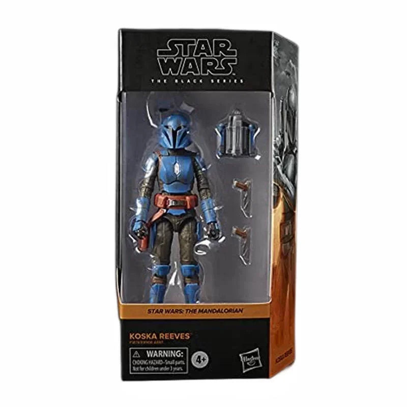 Genuine Hasbro Star Wars RC-1207 Sev Clone Commander Black Series 6-Inch Exclusive Assemble Toy for Boys Girls Kids Gift Model