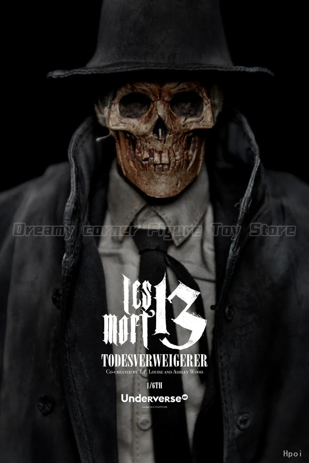 【In Stock】Original Underverse LES MORT 13 1/6 Action Figure Toy Model Gift Collection Ornaments