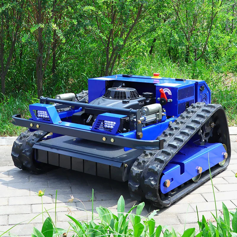 Household small lawn mower robot, all-terrain zero-turn intelligent remote control lawn mower,CE certification