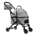 Pet Carts Cats Dogs Going Out Lightweight Foldable and Detachable Carts Small and Medium-sized Dog Carts Dog Strollers 애완동물 수레