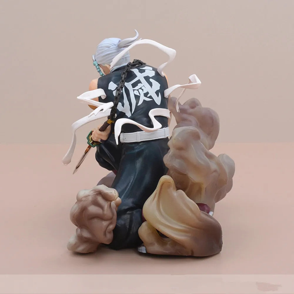 Demon Slayer Uzui Tengen Anime Figure Figuarts ZERO Tengen Uzui Action Figure Kimetsu no Yaiba Figure Adult Model Doll Toys 14cm