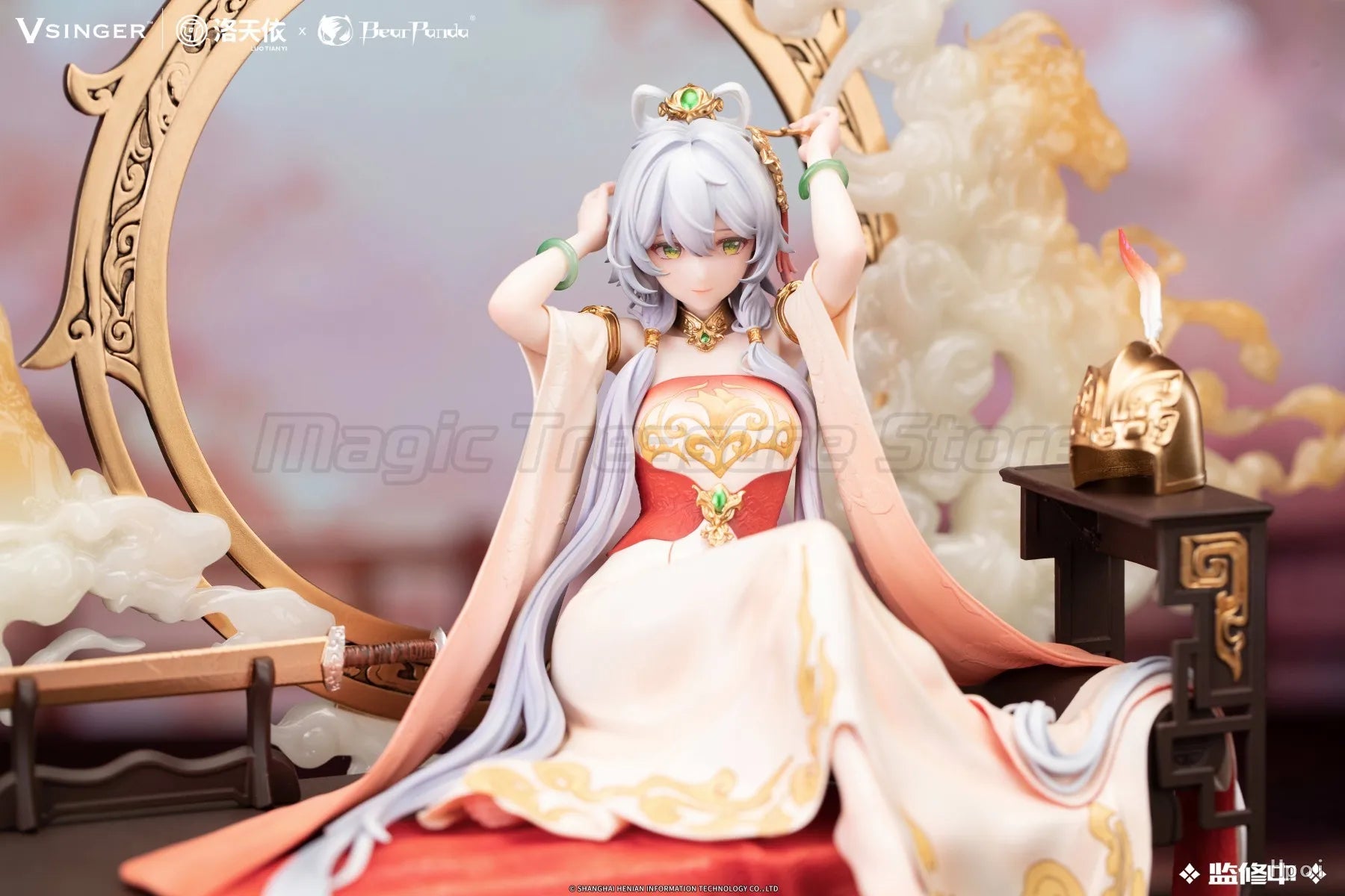 【MT】Original BearPanda Vsinger Luo Tianyi The Mulan Ballad Ver 1/6 Scale Figure Toy Model