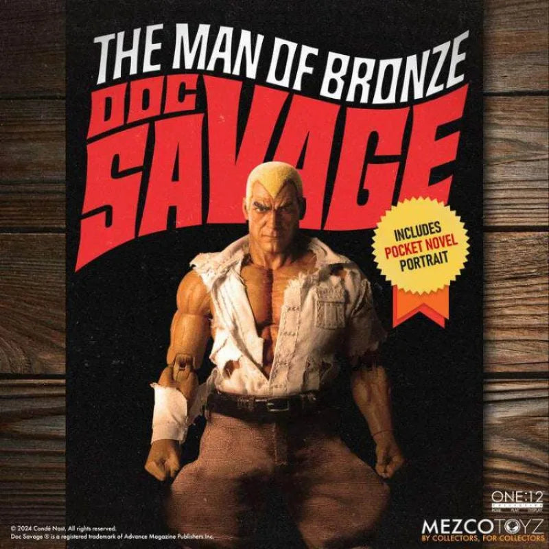 Mezco Toyz Original 1\12 Movable Model Series Dr. Savage, Dr. Savage Anime Action Figure Model Toys Movable Model Gifts Fo Boys