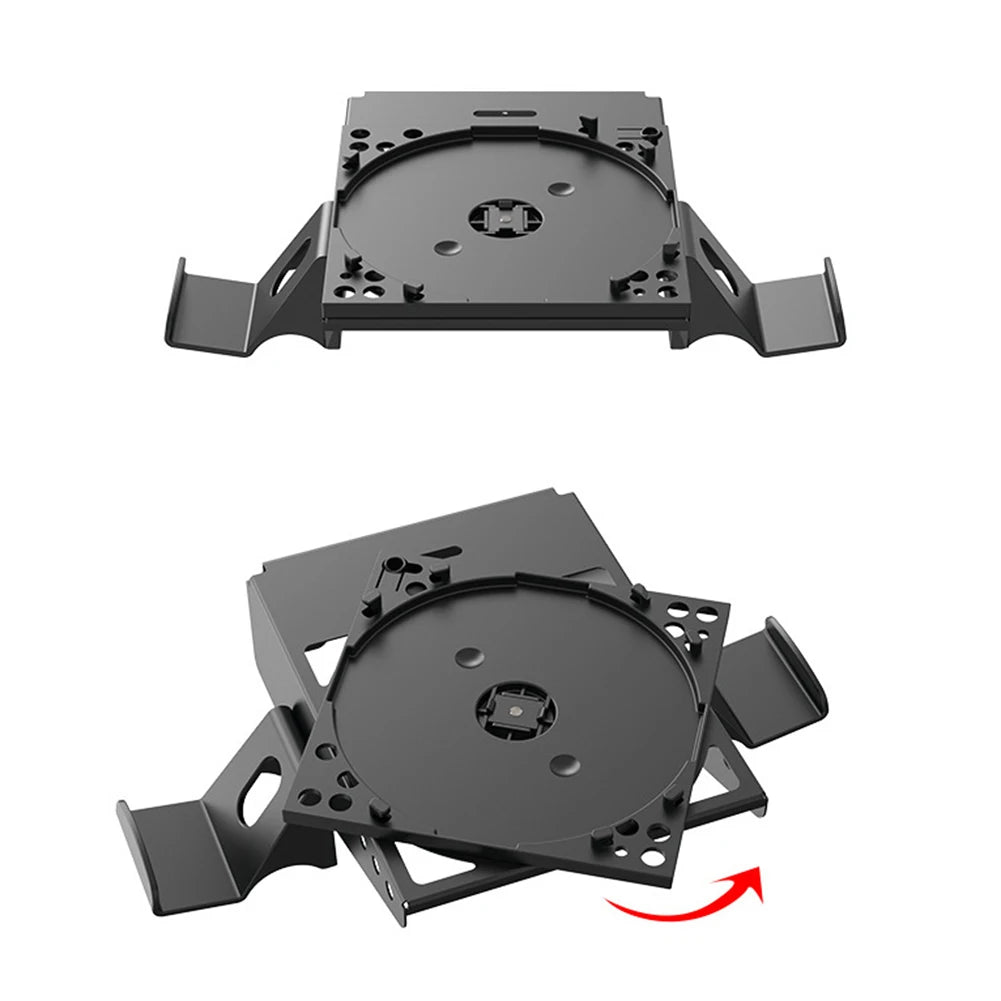 Drehbare Halterung für Gamecontroller, wandmontiertes Gaming-Headset-Rack, platzsparend, Sturzprävention, abnehmbar für Xbox Series X