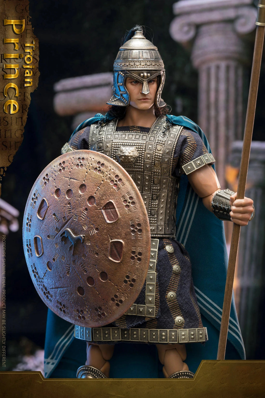 HHmodel & Haoyutoys 1/6 Scale Troy Prince Full Set Battle Suit Version 12 Inch Action Figure - Men Soldier Imperial Legion