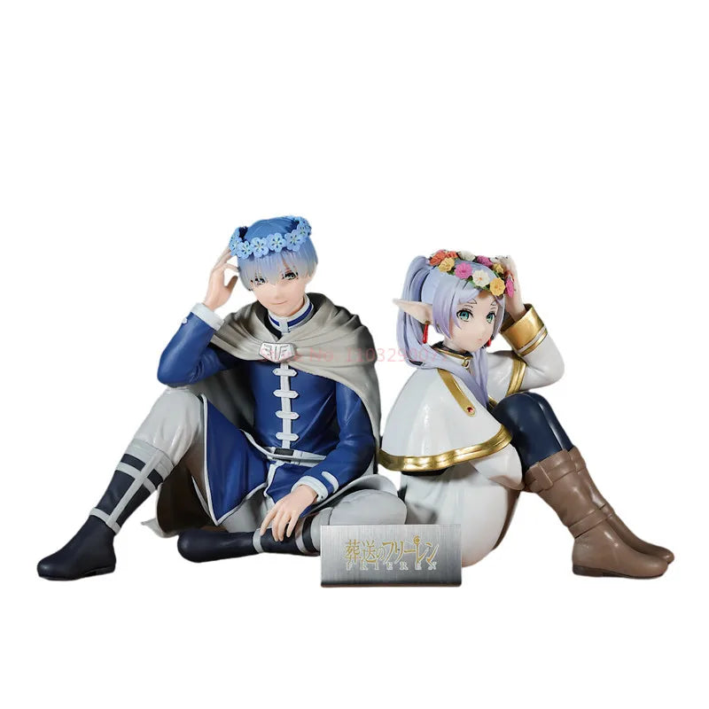 Bandai Original Frieren: Beyond Journey’S End Himmel Anime Action Figure Model Ornaments Frieren High Quality Pvc Figurines Gift