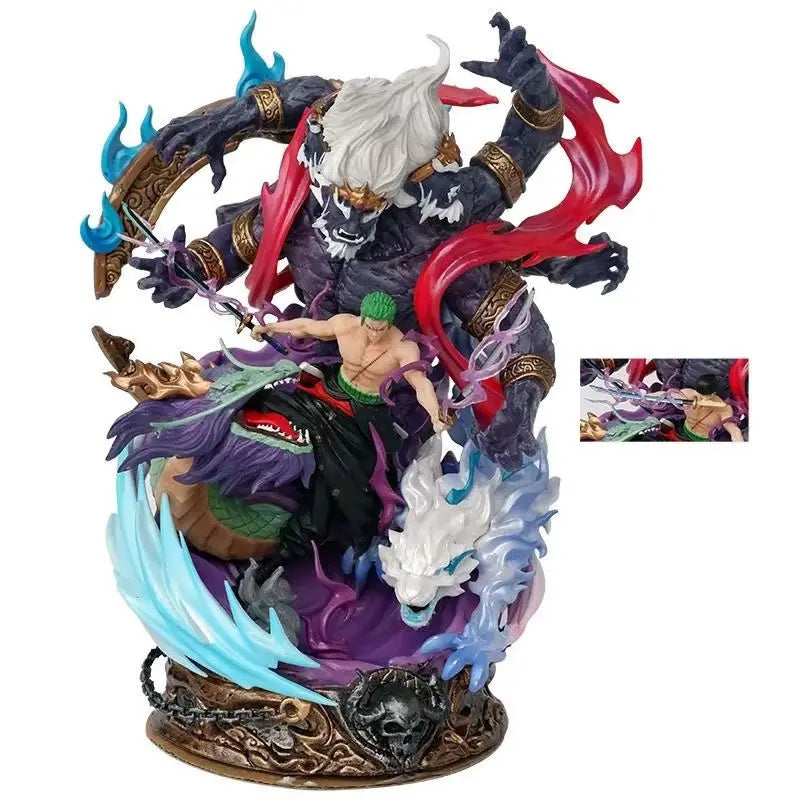 One Piece LX Zoro Enma The Hell King PVC екшън аниме фигурки статуя модерен колекционерски декор модел момчета рождени дни играчки подаръци