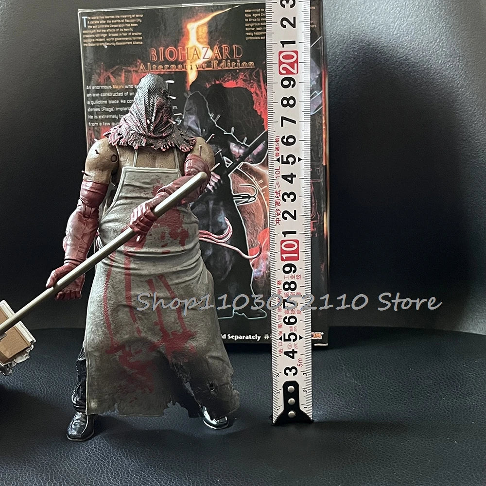 Anime Biohazard Executioner Majini Actionfigur Resident Evil Charaktermodell Puppe Statue Gelenk Beweglich Filmspielzeug Geschenke