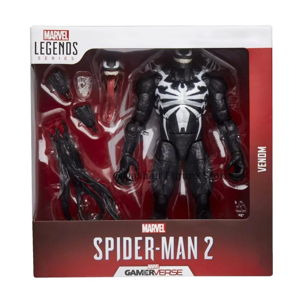 Marvel Spider-Man Venom Action Figure 26cm Collection Game Version Venom Figures PVC Movable Model Toys