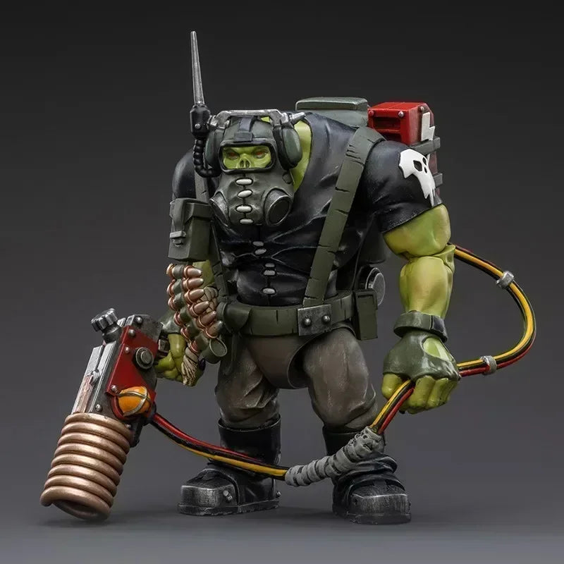 JOYTOY 1/18 Actionfigur Warhammer 40k Ork Kommandos Actionfigur Statue Modell Spielzeugsammlung Dekor Weihnachtsgeschenk