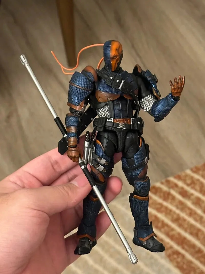 Coming Soon 1/12 Scale New Genuine Lpzz Deathstroke Arkham Knight Dc002 Action Figure Model Toy High Articulation Collecti Gift