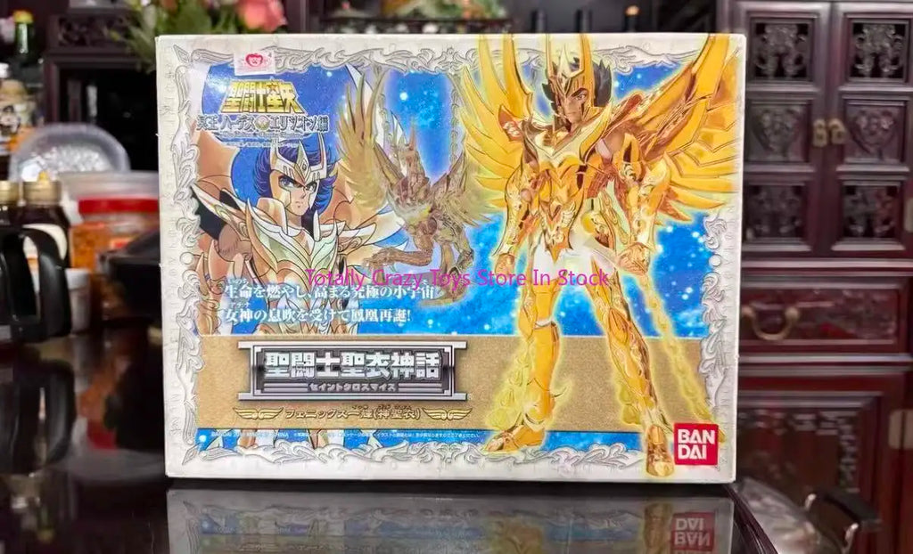 In Stock BANDAI Holy Cloth Myth Phoenix Ikki Anime Character Model  Children Toy Gift Collection