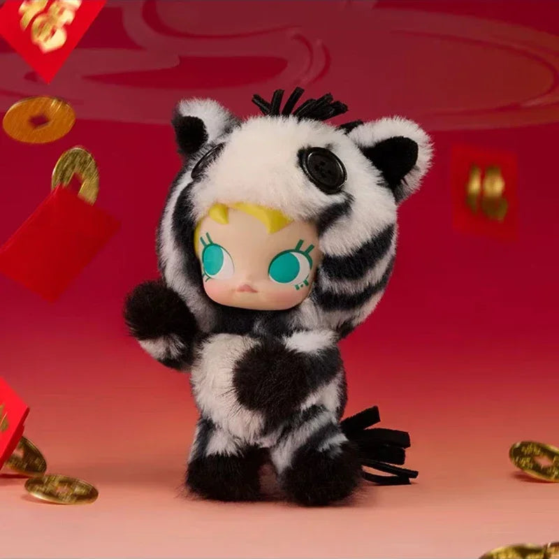 POP MART Have A Good Run Series Vinyl Plush Pendant Mystery Box Genuine Blind Box Guess Toys Bag Ornament Figurines  Gift Girl