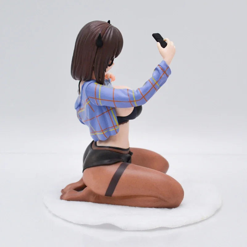 16cm Mocha Jiang Jiang Jiang Sexy Anime Girl Figure Little Demon Lilith Action Figure Hentai Figurine Adult Model Doll Toys Gift