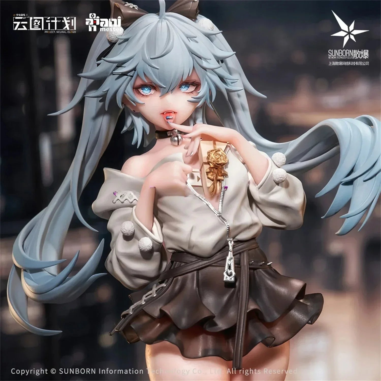 Original Anime Girl Frontline Characters, 1/7 Scale Moveable Collectible Toys, Florence Neurons Anime Figure Model Toy