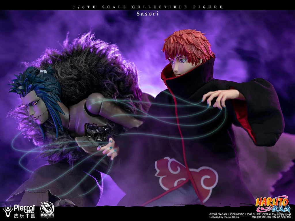 In Stock ROCKET TOYS Sasori ROC-010 Akatsuki Naruto Shippuden 1/6 Scale Soldier Action Figure Anime Model Trendy Toys Doll