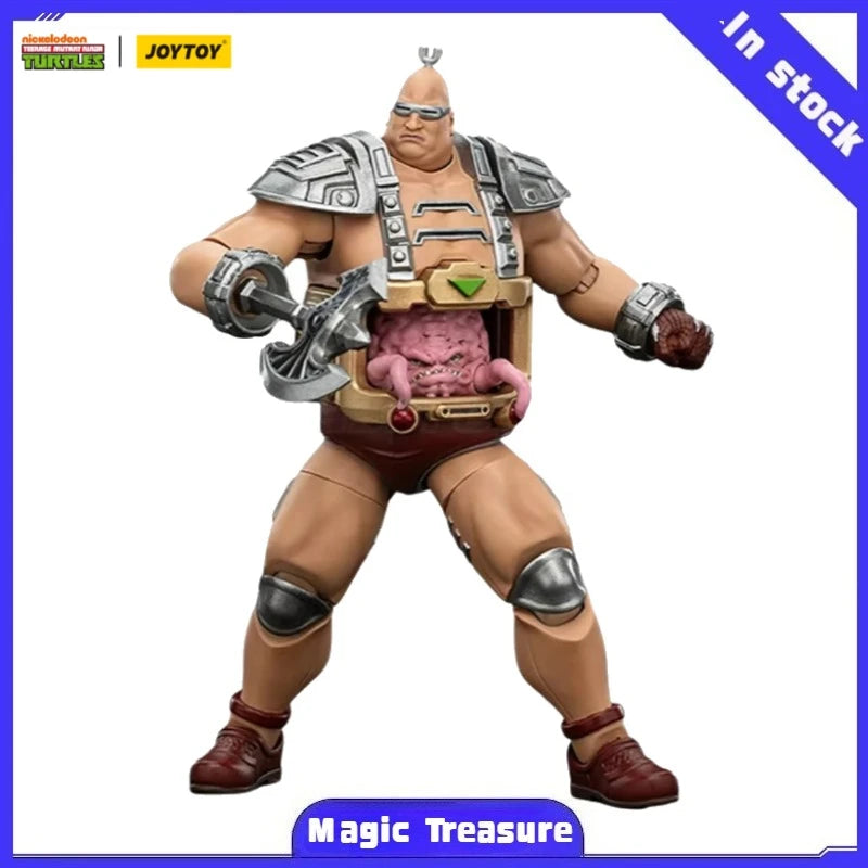 【MT】 JOYTOY 1/18 Action Figure TMNT-Krang Animation Model Toy Gift