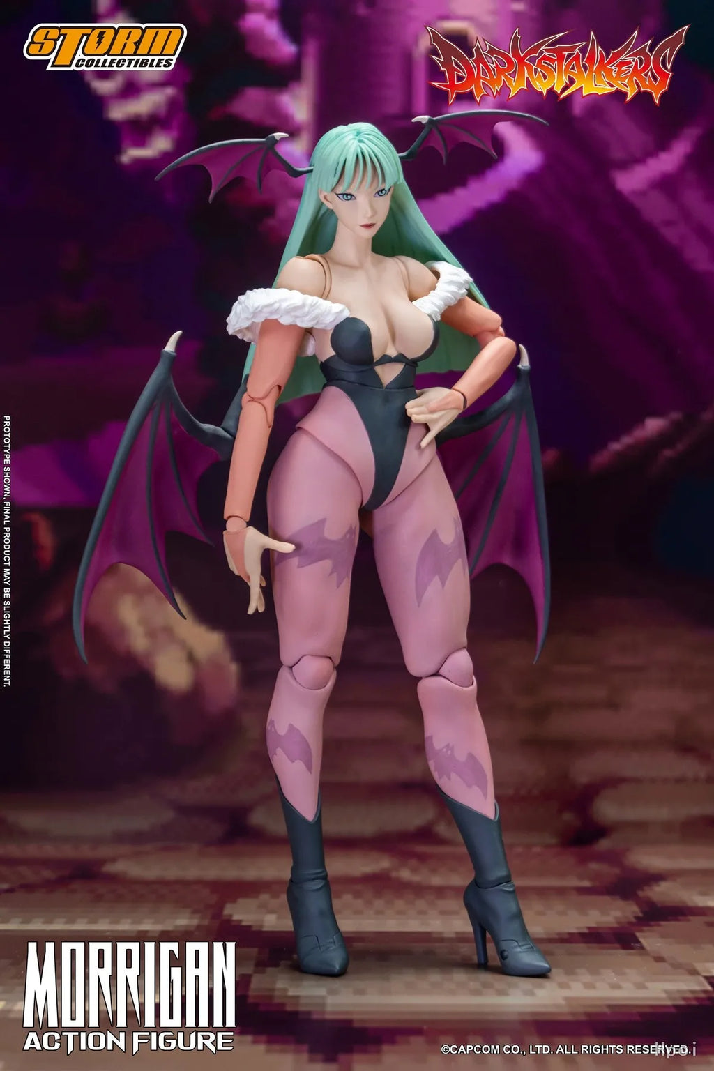 【Original】Storm Collectibles Darkstalkers: The Night Warriors Morrigan Aensland 1/12 Action Figure Model Toy
