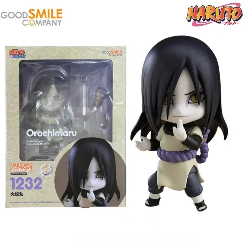 Spot Good Smile Nendoroid Naruto GSC Gaara Uzumaki Naruto Sasuke Orochimaru Itachi Jiraiya Kakashi Madara Rock Lee Puppenspielzeug