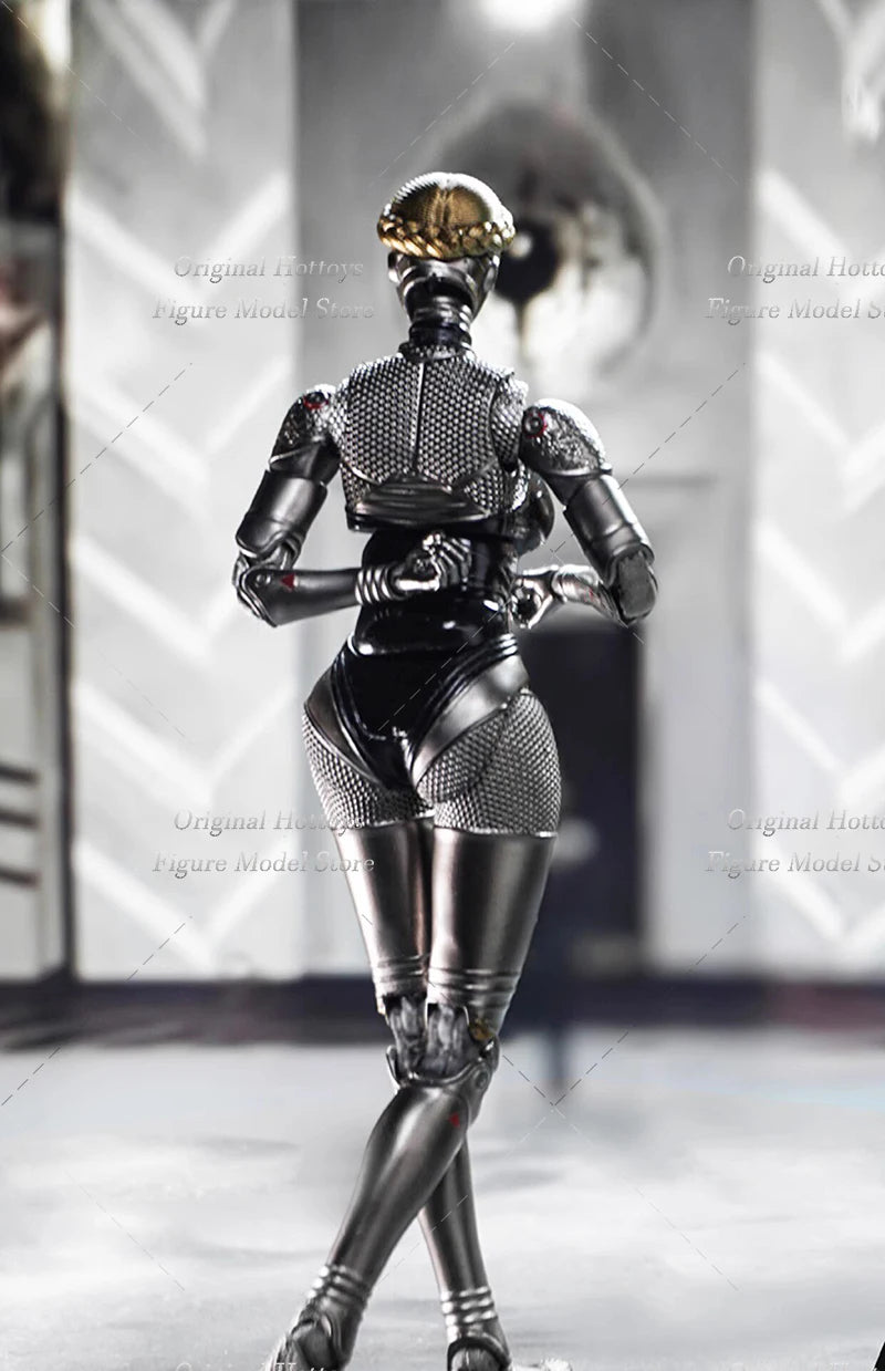 In Stock Wikeetoys WKT002 1/12 Scale Female Soldier Atomic Twinnies Robot Full Set 6-inches Action Figure Model Doll Gifts