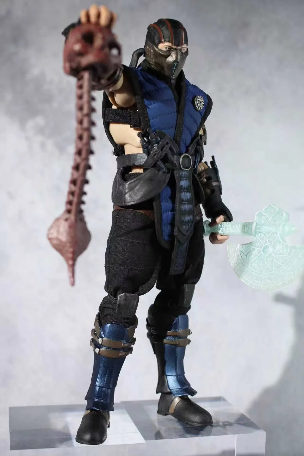 NEW Original JM Toys Mortal Kombat Sub-Zero Figure Classic Reissue Action Figurine Model Collectible Toy Gift for Collectors