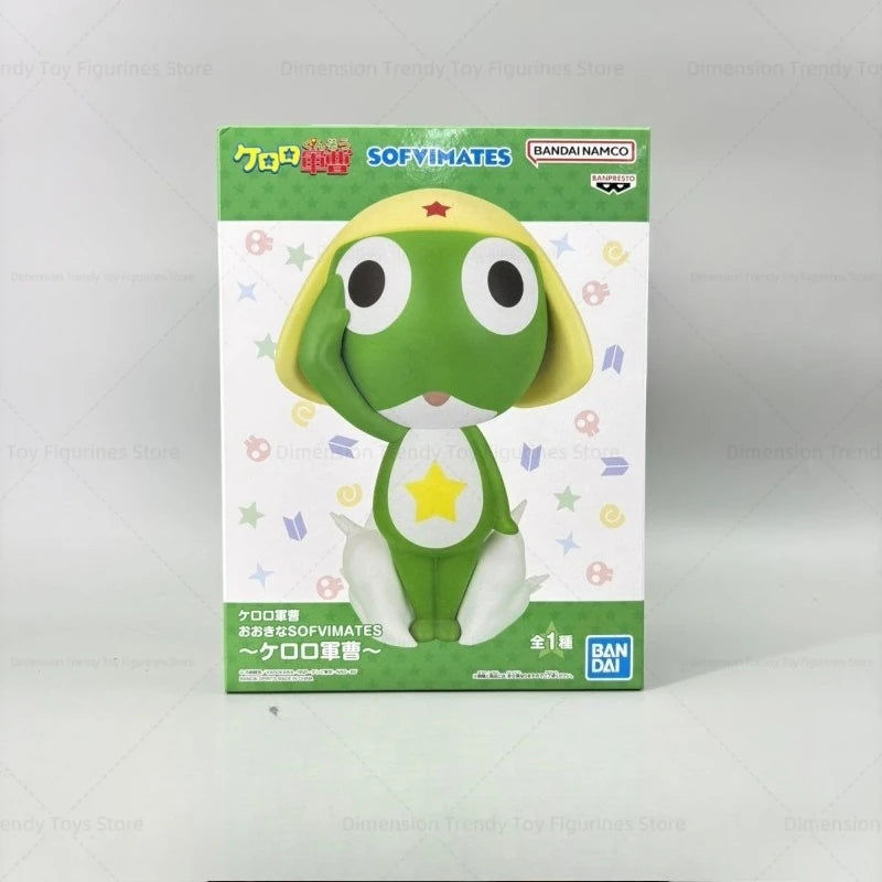Bandai In Stock Banpresto Original SOFVIMATES Anime Keroro Gunsou Keroro Action Figure Model Toy Gift DT