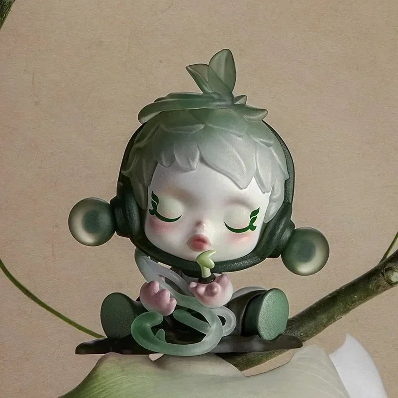 POP MART SKULLPANDA The Ink Plum Blossom Series Blind Box Mystery Box Guess Bag Toys Doll Cute Anime Figure Desktop Ornaments