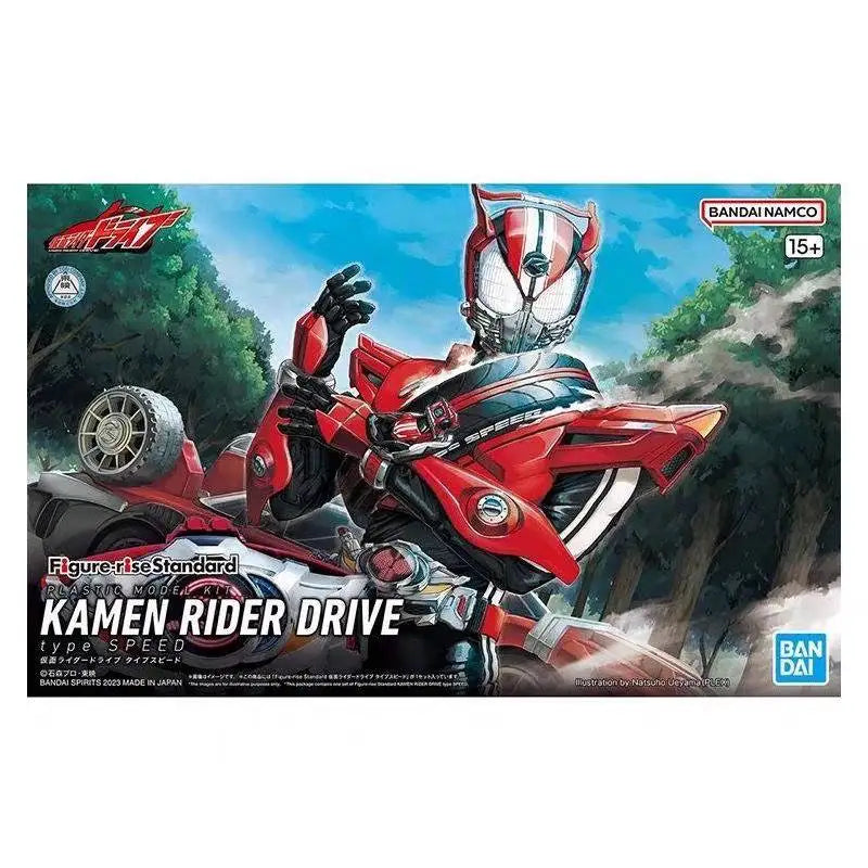 New Hot Genuine Bandai Frs Model Figure Rise Kamen Rider W 01 Decade Kuuga Drive Action Figures Toy Decoration Kid Festvial Gift