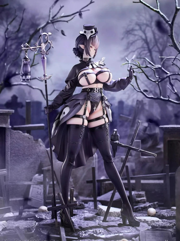 HanaBee Plague Doctor KARA 1/6 30cm Anime Action Figure Model Sexy Girl Decor Desktop Ornament Exquisite Collectible Boy Gift