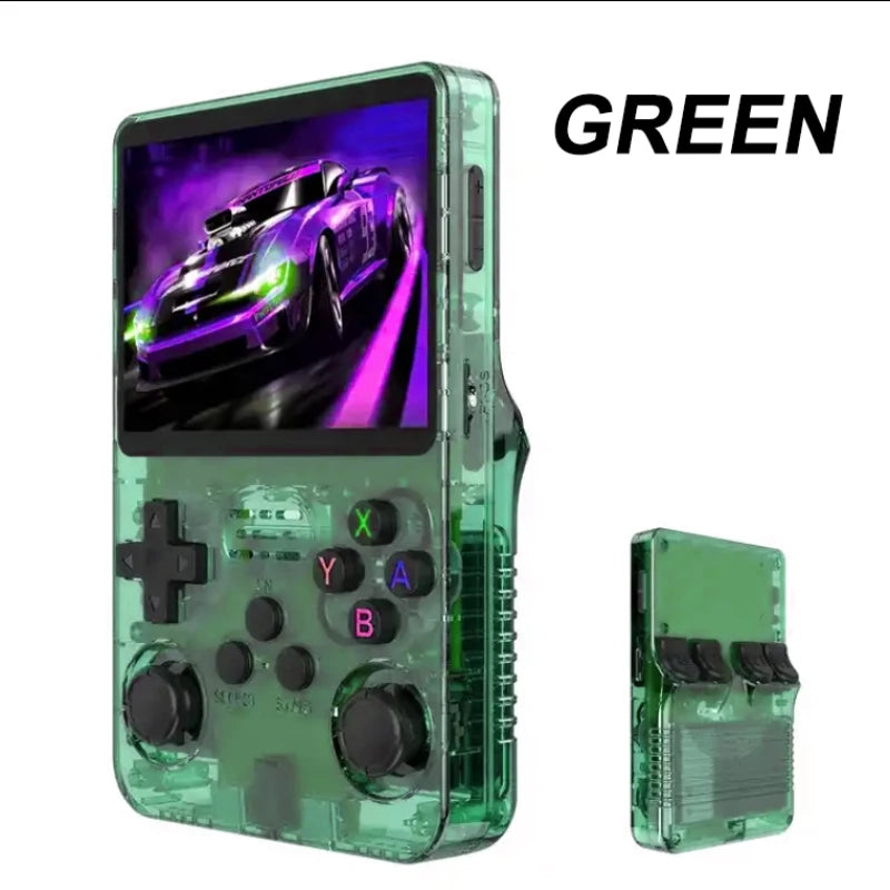 SMART DUDE 2025 New Upgrade R36S Retro Handheld Game Console 3.5Inch Screen With Arkos System V21 PCB Board For NEW GIFT