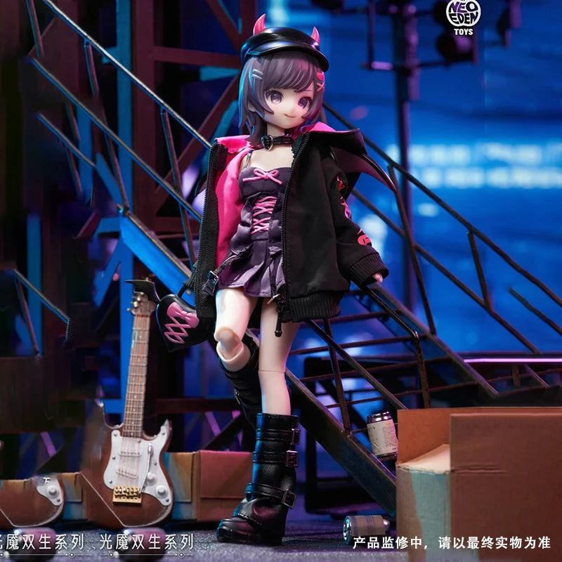 Light Nightmare Twin Series Blind Box Toys Mystery Box 1/6 Movable Mjd Pvc Anime Figure Surprise Gift Desktop Ornaments