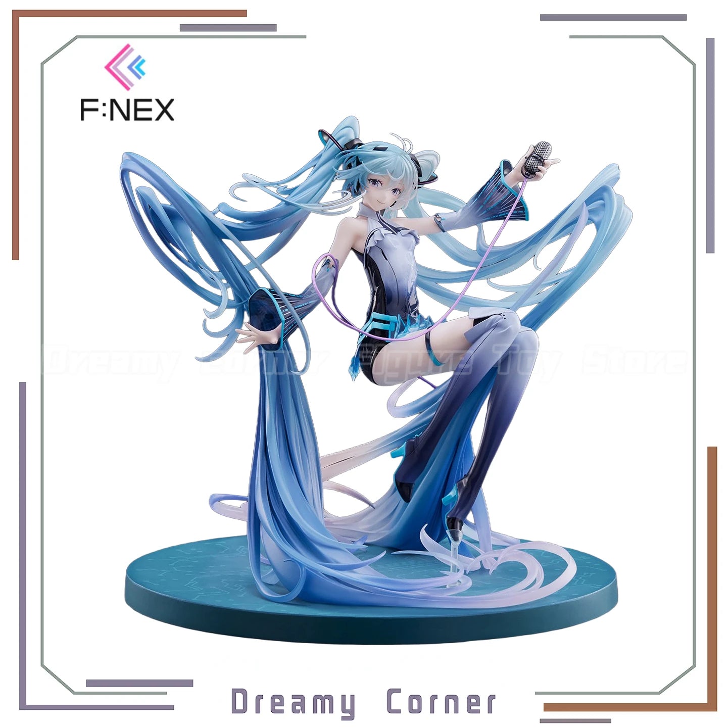 【In Stock】F:NEX Piapro Characters Hatsune Miku Tech Magic Ver 1/7 Scale Anime Figure