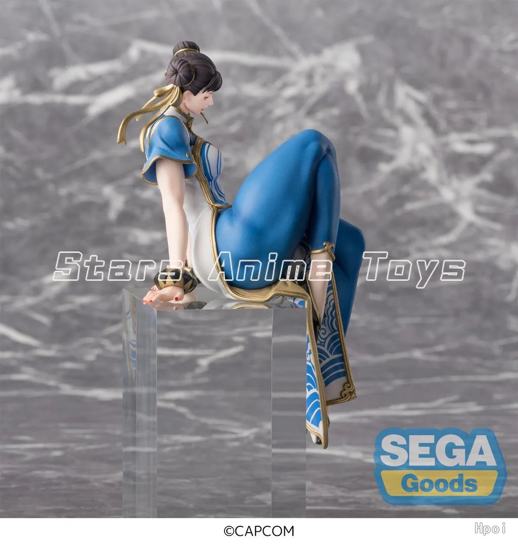 Original SEGA PM/Premium Street Fighter 6 Chun Li Anime Handgemachtes Modellsammlungsspielzeug