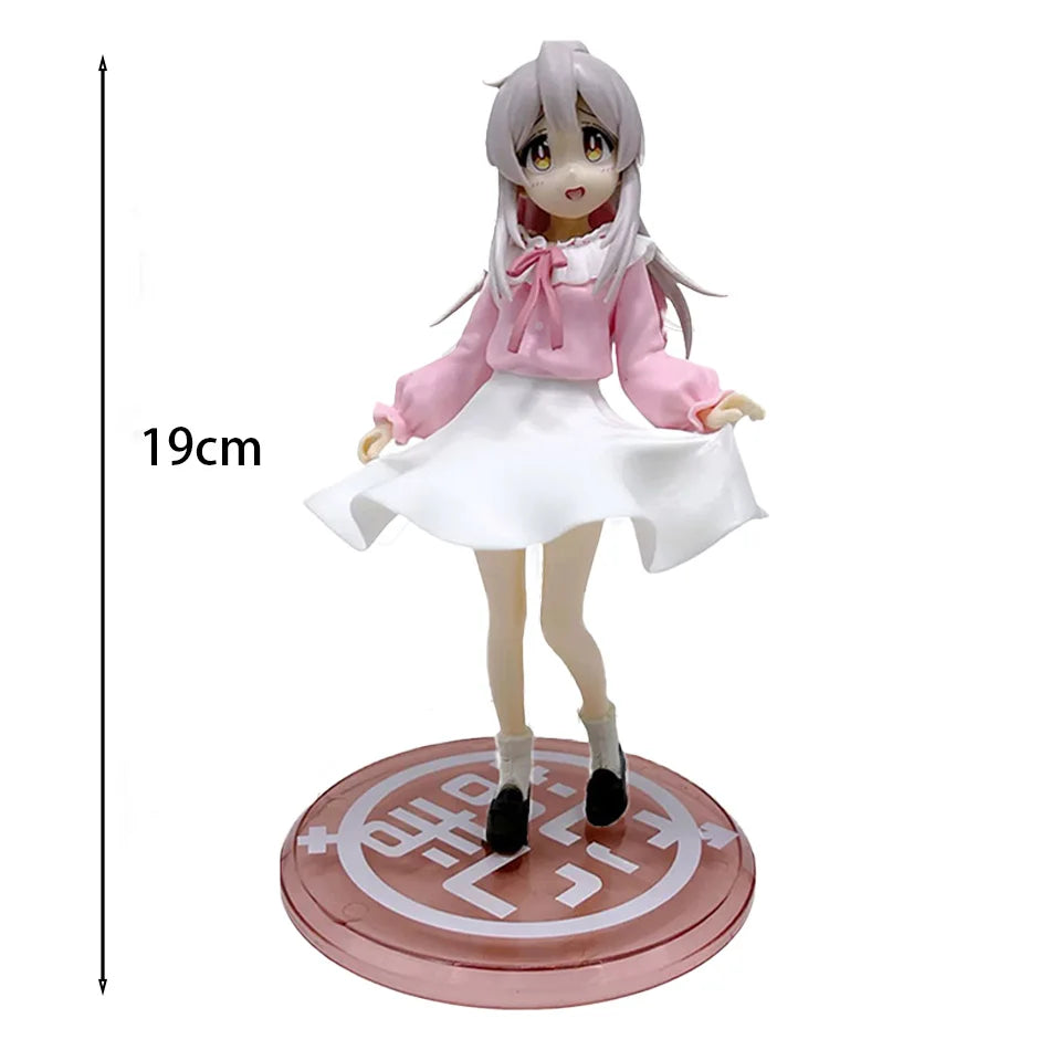 Onii-chan wa Oshimai! Mahiro Oyama Girl Anime Figure Kawaii Mahiro Oyama Action Figure Pink dress Collection Model Doll Toy Gift
