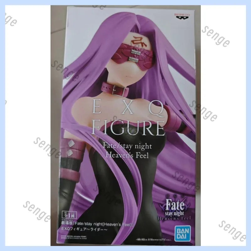 [Genuine in stock] Bandai Banpresto Fate/stay night Medusa Rider Eyepatch Purple Hair Scenic Figure  Gift Hot Selling Ornament