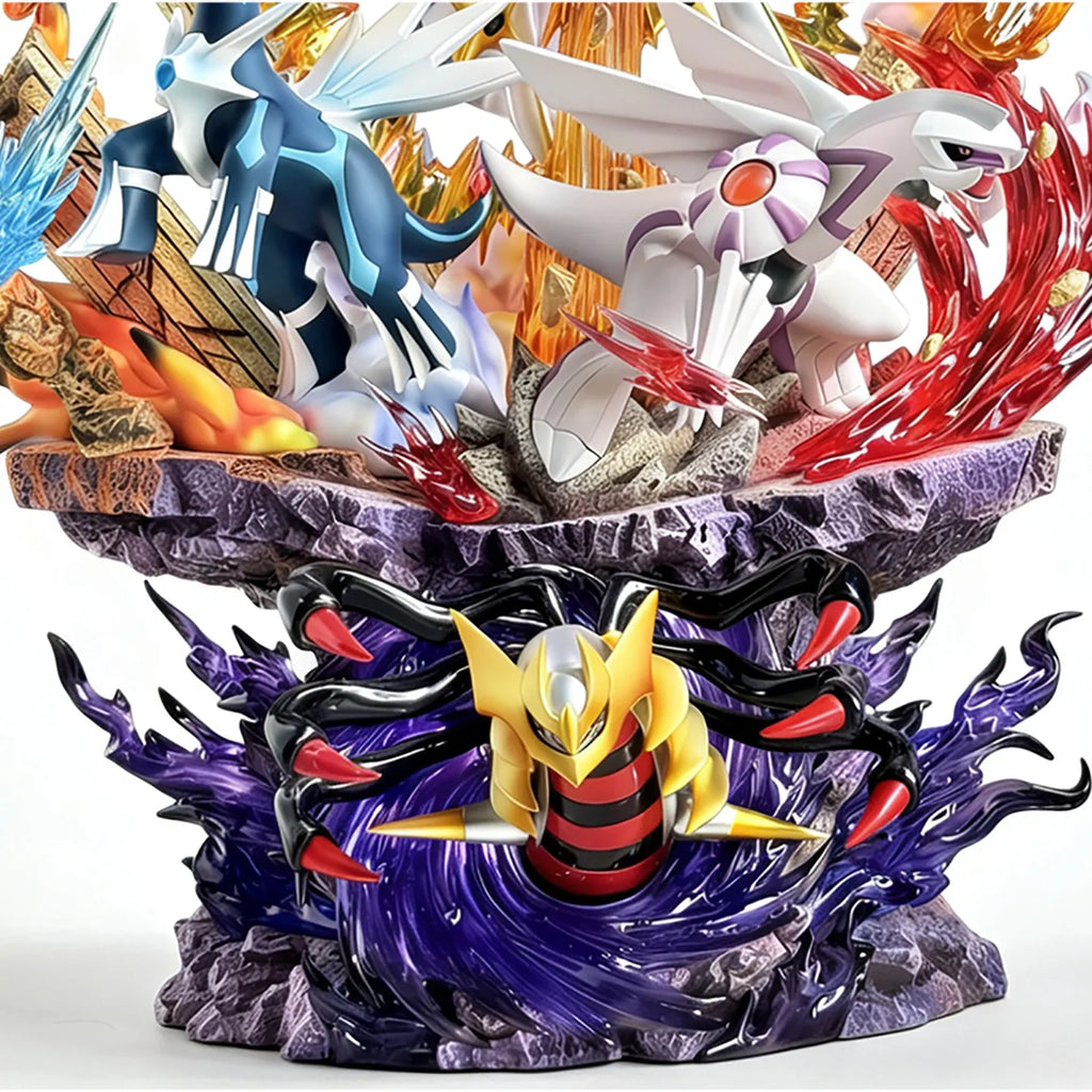37cm Pokemon Ppap Four Legendary Beasts Set Figure With Light Anime Merch Decorative Ornament Collection Model Birthday Toy Gift