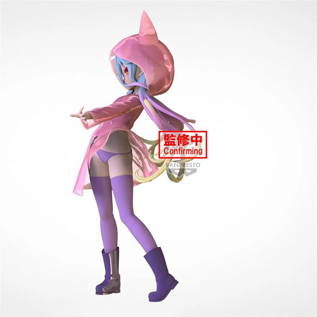Original in Stock Bandai Spirits Banpresto  No Game No Life Shiro Anime Figure Action Figure Extremely fast delivery garage kit