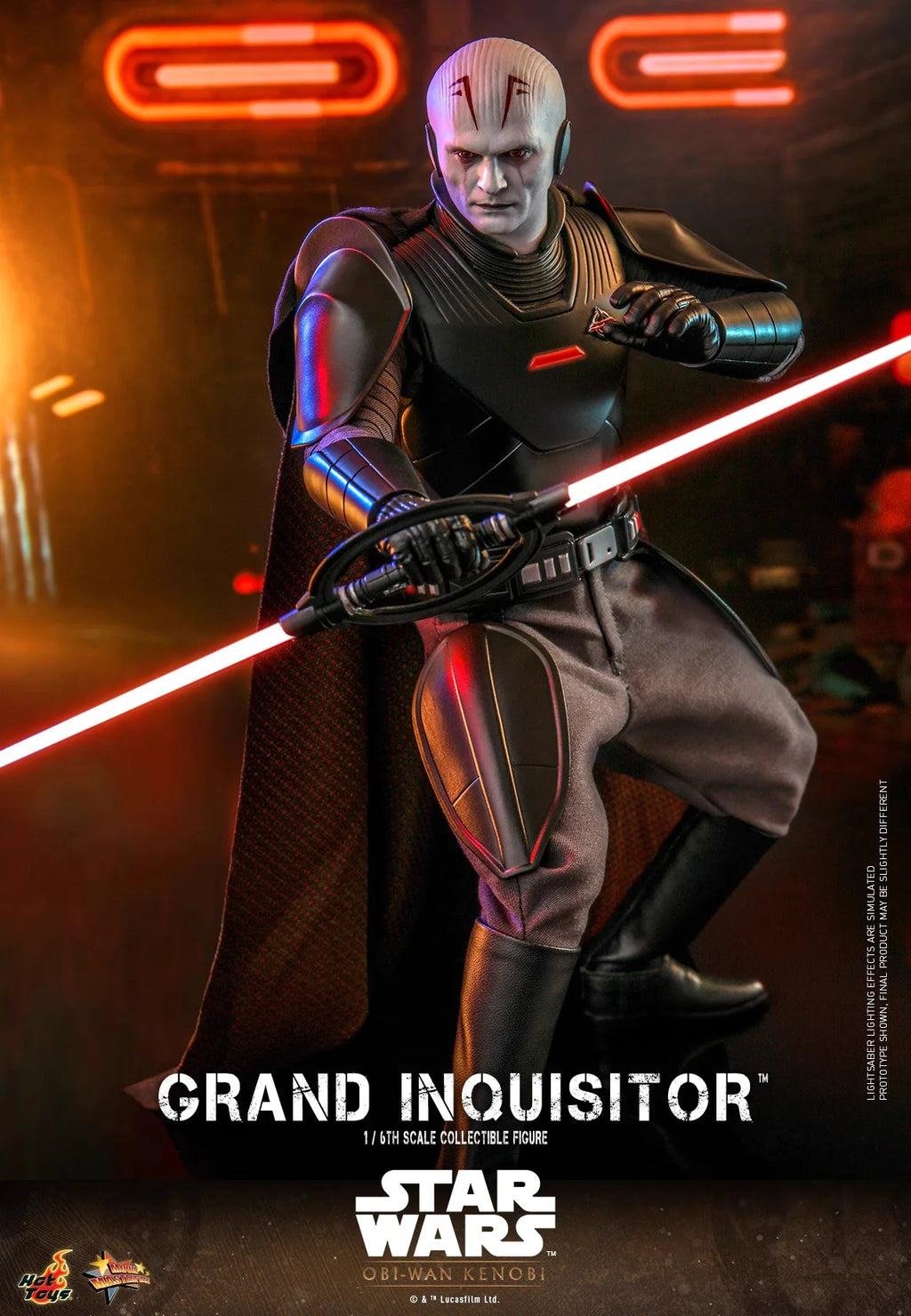 HOTTOYS Original HT TMS082 1/6 Collectible Grand Inquisitor Male Action Figure Obi-wan Kenobi 12" Full Set Solider Model Gift