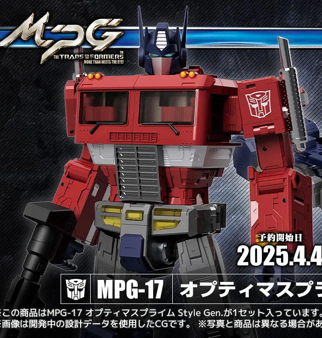 Transformed toys Toy MPG-17 Optimus Prime 4.0 3C Version Action Robot Gift