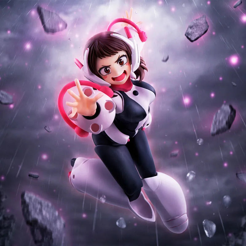Spot SaleIn Stock BANDAI Original Box S.H.Figuarts My Hero Acamia URAVITY SHF Action Figure Mol Gift for Kids Foam Box Packaging