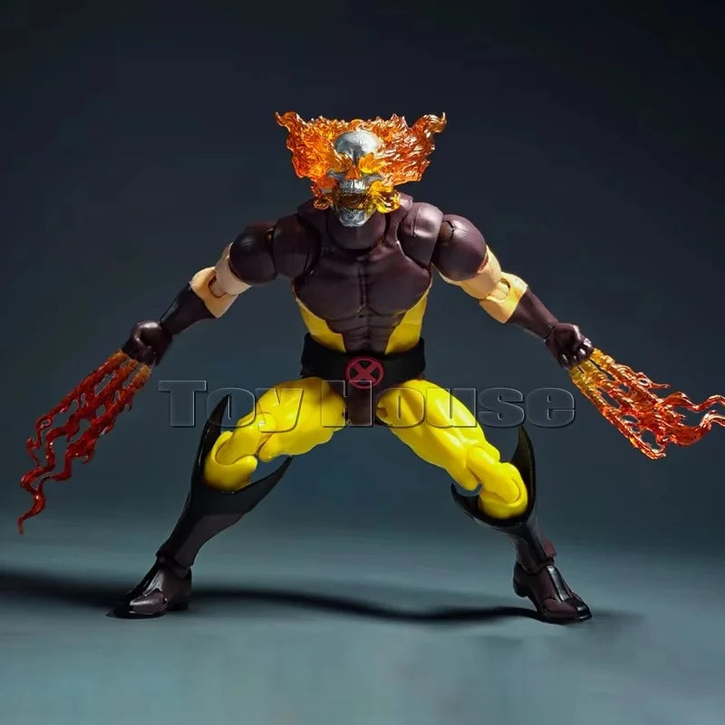 In Stock Ct Toys Hellverine Figure Wolverine Mafex 096 138 X-Men Anime Action Figure Figurine Statue Model Collection Toys Gift