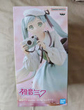 Bandai Namco Banpresto Holiday Memories Hatsune Miku Camera Section PVC In Stock Genuine Figure Model Collector Figurine Toys