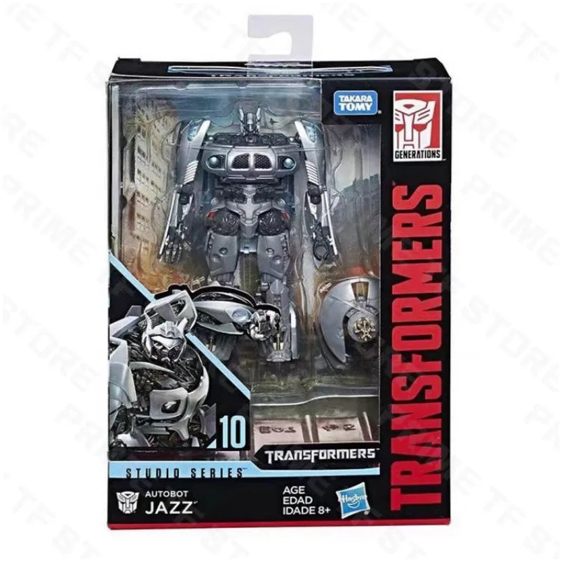 Original Hasbro Transformers Toy SS Studio Series SS10 SS-10 AUTOBOT JAZZ Anime Figure Collection Model Toys