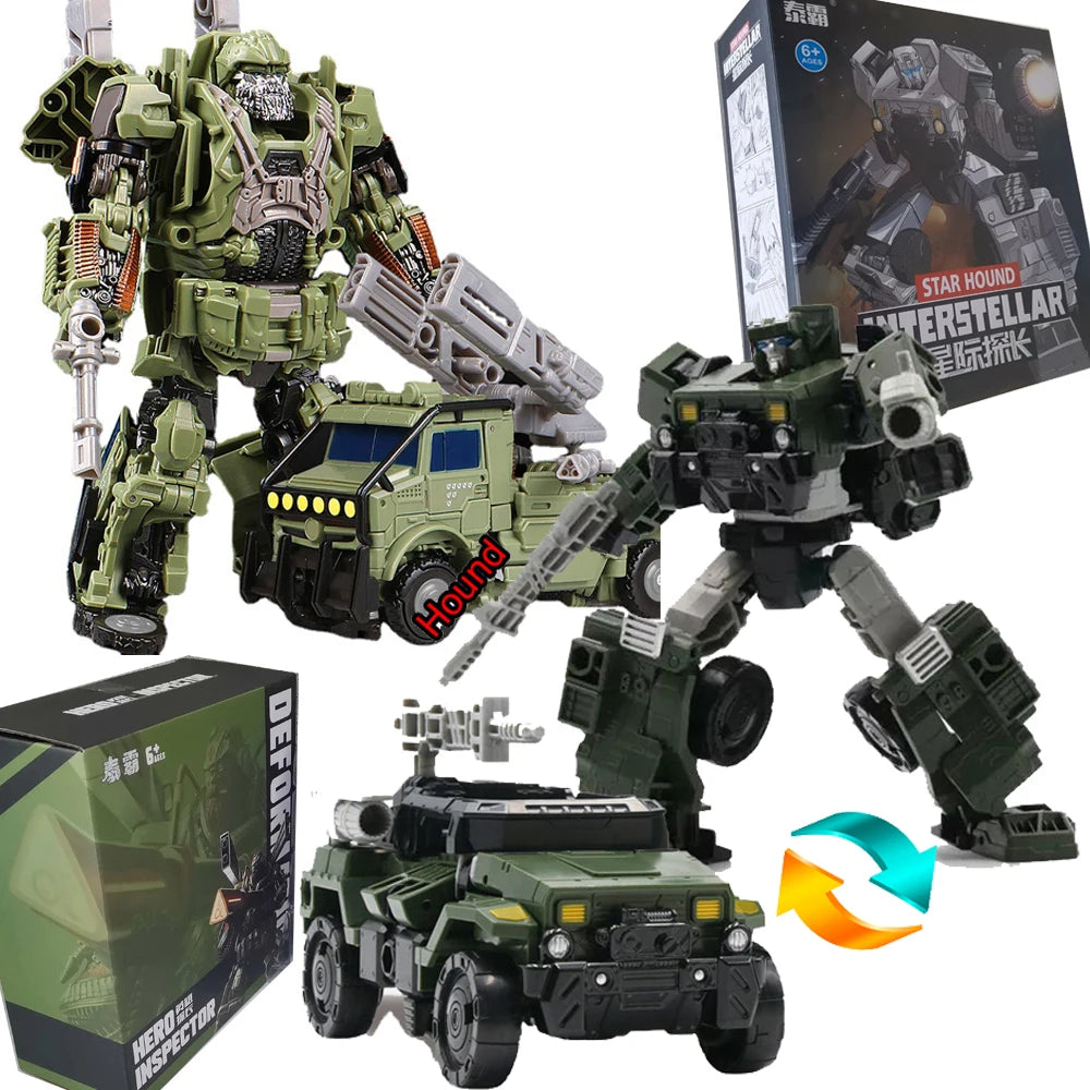 AOYI Hound YS06 Transformation Toys BMB Ratchet YS-06 18cm Autobot Warrior Robot  Action Figure Model